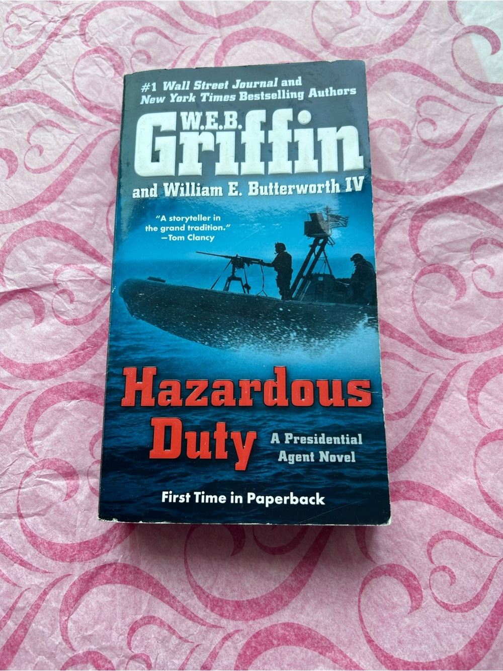 Original Penguin Paperback Book — Blue Cover with Red Title